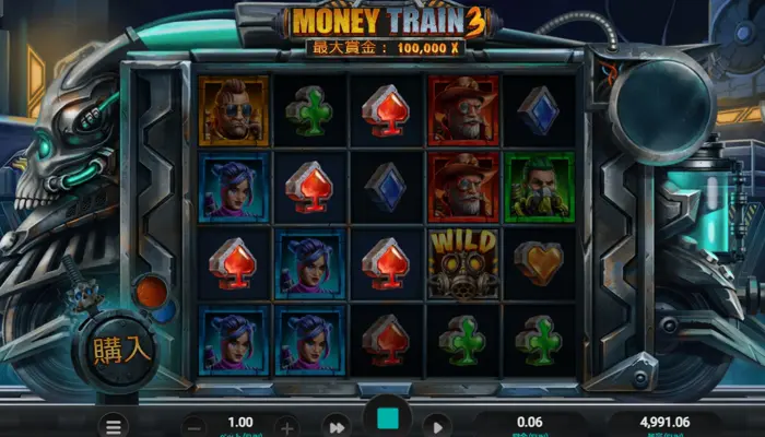 遊雅堂のおすすめスロット「Money Train 3」